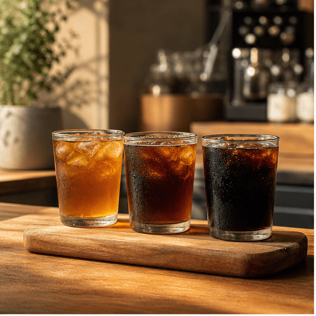 Cold brew launch campaign visual